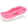 Plastikinės rogutės Baby Mix KAROL rožinės spalvos