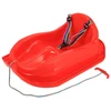Plastikinės rogutės su atlošu Baby Mix MINI raudonos spalvos