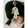 Pliušinis žaislas su vibracija Baby Mix rudas šuniukas