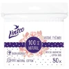 Popieriniai vatos pagaliukai Linteo, 100 % natūralūs, 80 vnt. maišelyje