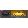 Porsche Macan Turbo mastelio 1:24 Rastar 71800 geltonas valdomas automobilis