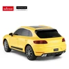 Porsche Macan Turbo mastelio 1:24 Rastar 71800 geltonas valdomas automobilis