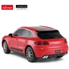 Porsche Macan Turbo mastelio 1:24 Rastar 71800 raudonas valdomas automobilis