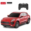 Porsche Macan Turbo mastelio 1:24 Rastar 71800 raudonas valdomas automobilis