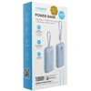 Nešiojamoji baterija Veger K1 (W1188) PD QC3.0 35W 10000 mAh su integruotu USB-C laidu / Lightning mėlynas