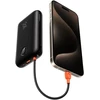 Nešiojamoji baterija Veger K2 (W2068) PD QC3.0 35W 20000 mAh su integruotais C tipo laidais / Lightning juodas