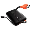 Nešiojamoji baterija Veger K2 (W2068) PD QC3.0 35W 20000 mAh su integruotais C tipo laidais / Lightning juodas