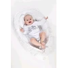Prabangus New Baby Minky Rožinė lizdelis su pagalve ir antklode