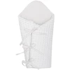 Prabangus New Baby Minky vystyklas, baltas, 75x75 cm