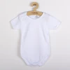 Prabangus trumpomis rankovėmis bodis New Baby – baltas, dydis 98 (2-3 m.)
