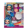 Rainbow High mados lėlė Rainbow Shimmers su gleivių masė Skyler (mėlyna)