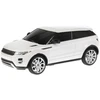 Range Rover Evoque R/C mastelis 1:24 Rastar 46900 valdomas baltas automobilis