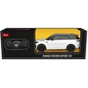 Range Rover Sport SV R/C mastelis 1:24 Rastar 10270 valdomas baltas automobilis