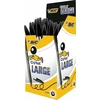 Bic CRISTAL LARGE vienkartinis tušinukas 1,6 mm juoda (BIC774)