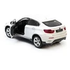 Rastar BMW X6 41500 1:24 baltas