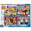 Ravensburger 2D dėlionė Minions 4x100 dalių