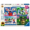 Ravensburger Dėlionė 4x100 vnt. - Super Mario