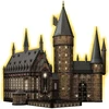 Ravensburger 3D dėlionė Hogvartso pilis – Didžioji salė, naktinė versija, 540 detalių 11550