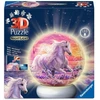 Ravensburger 3D dėlionė naktinė lempa arkliai paplūdimyje