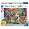 Ravensburger Dėlionė 750 vnt. - Mažieji menininkai
