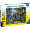 Ravensburger Dėlionė 150 vnt. - Drambliai džiunglėse