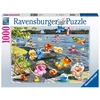 Ravensburger dėlionė 1000 vnt. - Gelini piknikas prie ežero