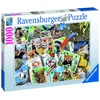 Ravensburger Dėlionė 1000 vnt. - Keliautojo nuotraukų albumas