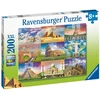 Ravensburger "XXL" Dėlionė 200 vnt. - Monumentai