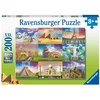 Ravensburger "XXL" Dėlionė 200 vnt. - Monumentai