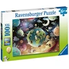 Ravensburger "XXL" Dėlionė 100 vnt. - Žaidimų aikštelė kosmose