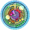 Ravensburger Apvali dėlionė 500 vnt. - Saldainiai