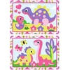 Ravensburger Piešimo rinkinys spalvoti dinozaurai CreArt Junior