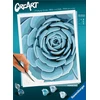 Piešimo pagal skaičius rinkinys CreArt Ravensburger 23610 Botanical Mėlyna