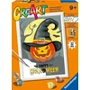 Dėlionė Piešimo pagal skaičius rinkinys CreArt Ravensburger 23712 Happy Halloween