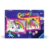 Ravensburger Rankdarbių rinkinys vaikams Fairy Ponies piešimui pagal skaičius
