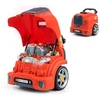 Realistiškas automobilio priekio modelis su atidaromu gaubtu Milly Mally N-GINE raudonas