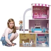 Šiuolaikinė prabangi vila – lėlių namelis Barbie