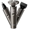 Shaving set 3in1 Hoco HP36 metal pilka