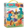Spin Master Medinės kaladėlės Melissa&Doug: Blockables – dinozaurų pasaulis