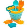 Sulankstomas kibiras su smėlio žaislais Baby Mix – 5 dalių rinkinys