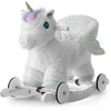 Supamas žirgas su melodija ir ratukais Milly Mally Polly Unicorn