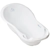 TEGA KR-005-103 Vaikiška vonia 102 cm LUX BUNNIES su kanalizacija balta