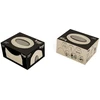 TEGA TI-001-164/103 Teggi puodukas tamsiai mėlynas/baltas