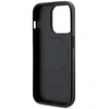Guess GUHMP14LHGCFSEK iPhone 14 Pro 6.1″ juodos spalvos kietas dėklas GCube Stripes MagSafe