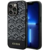 Guess GUHMP14LHGCFSEK iPhone 14 Pro 6.1″ juodos spalvos kietas dėklas GCube Stripes MagSafe