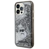 Karl Lagerfeld KLHCP13XLKCNSK iPhone 13 Pro Max 6.7″ skaidrus kietas dėklas Liquid Glitter Choupette