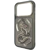 NIMMY dėklas MAGNETIC FANTASY ANIMAL DRAGON, suderinamas su MagSafe, skirtas IPHONE 18 Pro/17 Pro, pilkas