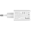 Telefono įkroviklis VEGER USB A + Typ C PD QC3.0 3,25A 65W + laidas USB C į USB C TR67 baltas