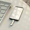 Pendrive 64GB USB 3.0 (USB A + USB C) Hoco UD10 sidabrinis