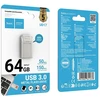 HOCO atmintis USB A + USB C UD17 64GB USB3.0